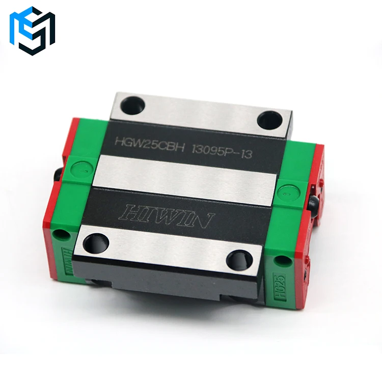 Hiwin extended flange lock-up heavy duty HGW25CB high assembly linear guide