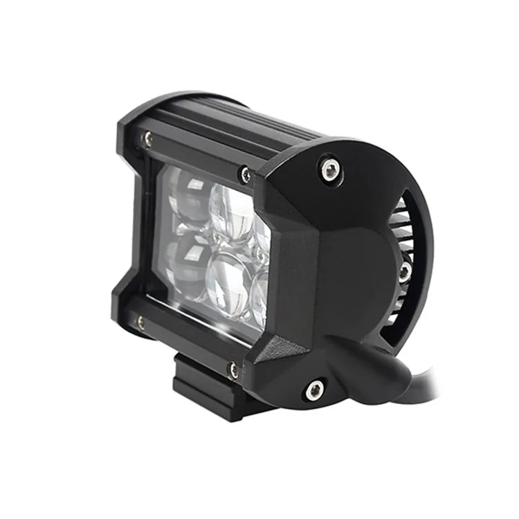 Портативная ультрафиолетовая мини-лампа на 4 дюйма 18 Вт 4D светодиодный двухрядный светодиодный свет бар для бездорожья Трактор