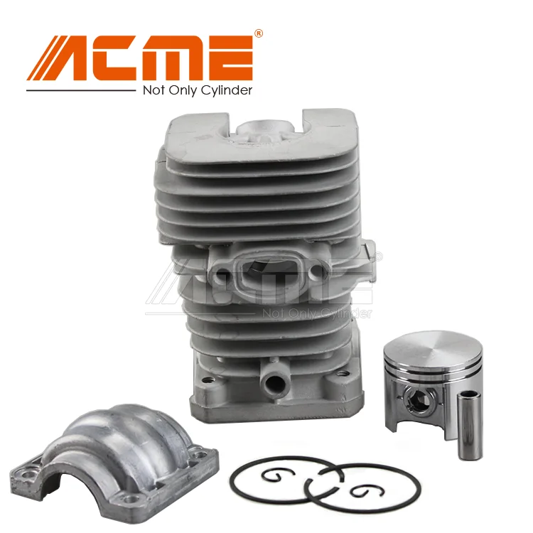 super quality P350/351chainsaw brush cutter spare parts air cylinder & piston