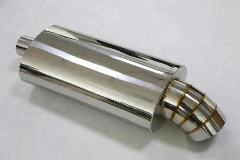 Универсальный автомобильный глушитель выхлопных газов из нержавеющей стали