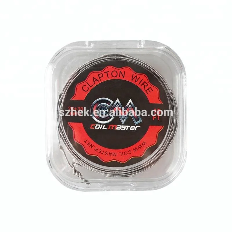 
100% Coil Master A1/SS316L/Clapton/Nickel/NI80/Twist/Premade Vape Coil All Types Wires High Quality OEM Available Fast Delivery 