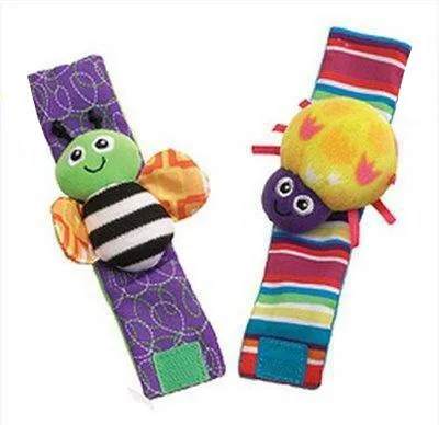 Детские погремушки на запястье, детские игрушки на запястье