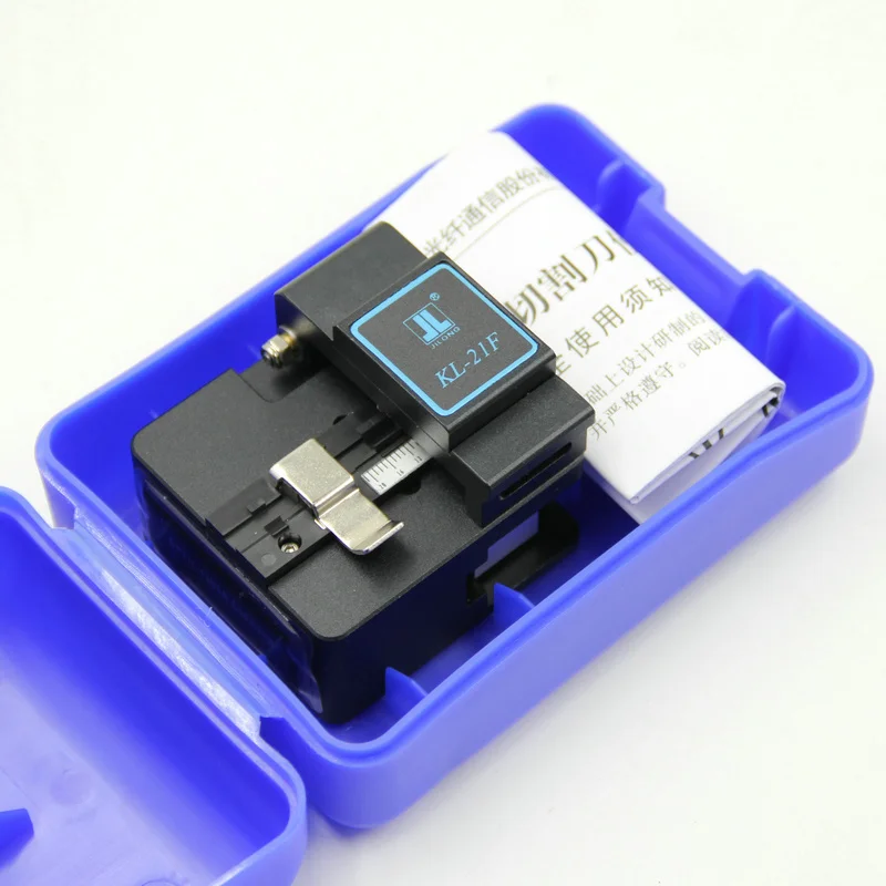 Jilong Original KL-21F Fiber Cleaver Cutting knife Fiber Optic Cutter for Fusion Splicer Jilong KL-300T/KL-280G