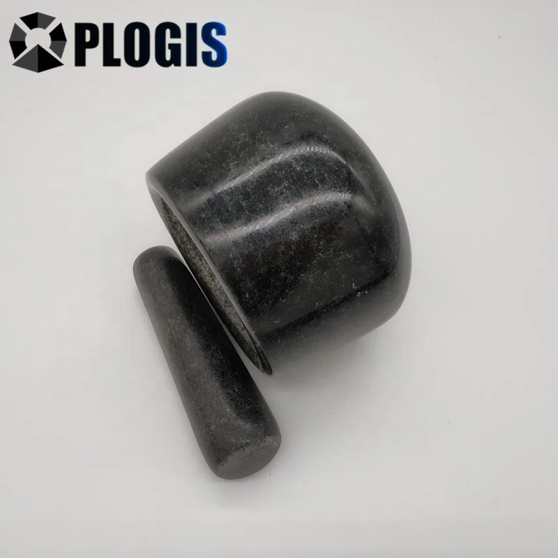 Hot Sale Black Granite Mortar And Pestle With Cheap Price