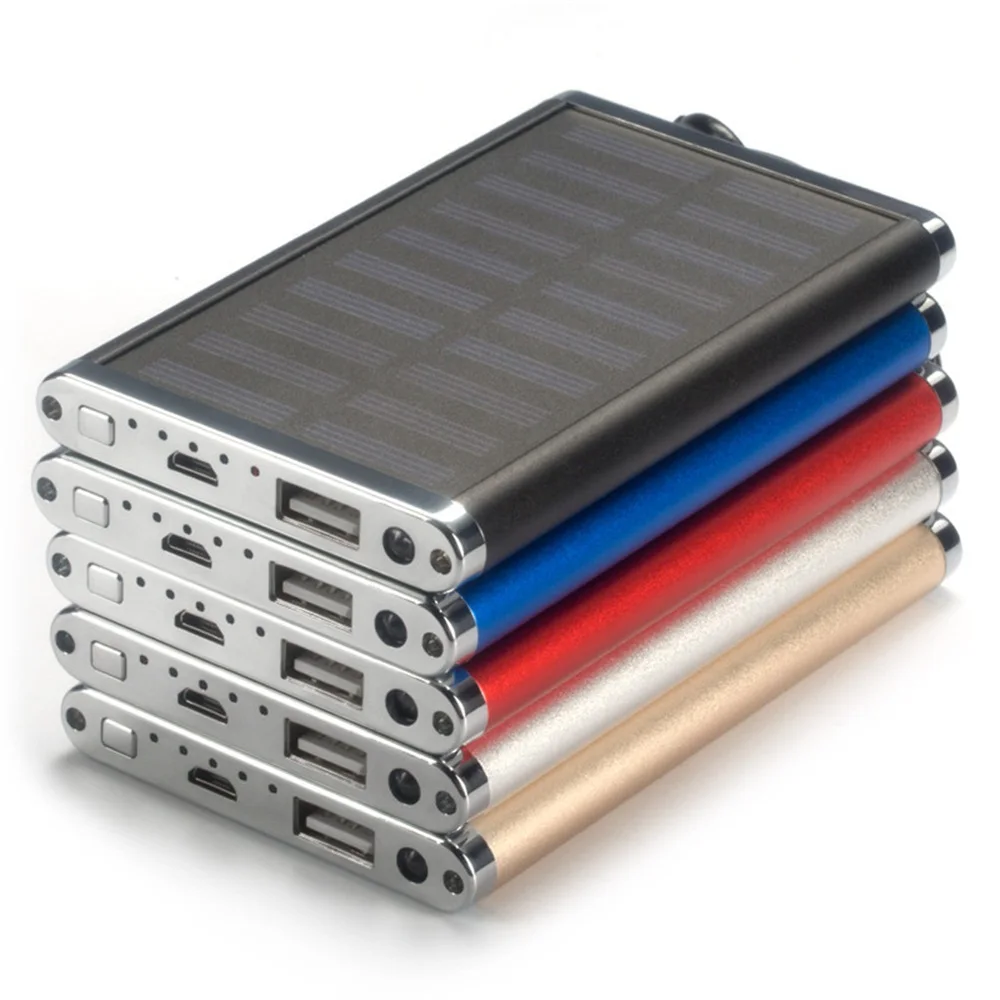 Solar charger 4000mah portable solar power bank for cellphones