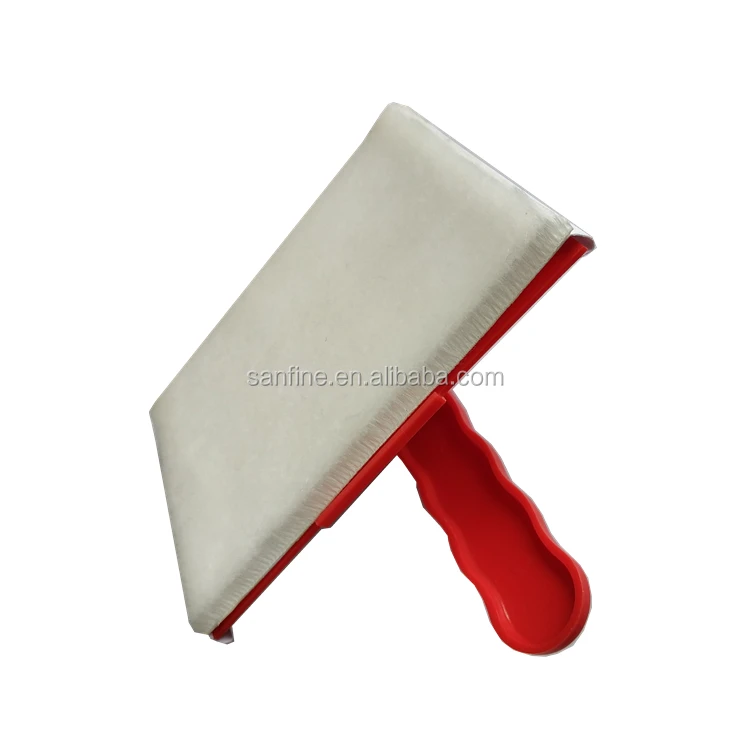 Handheld Plastic Handle 5' Paint Edger Paint Pad With Foam Cover