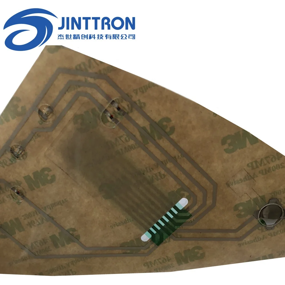 Custom flexible printed circuit film circuit can be combined with membrane keypad/ keyboard switch and PCB board