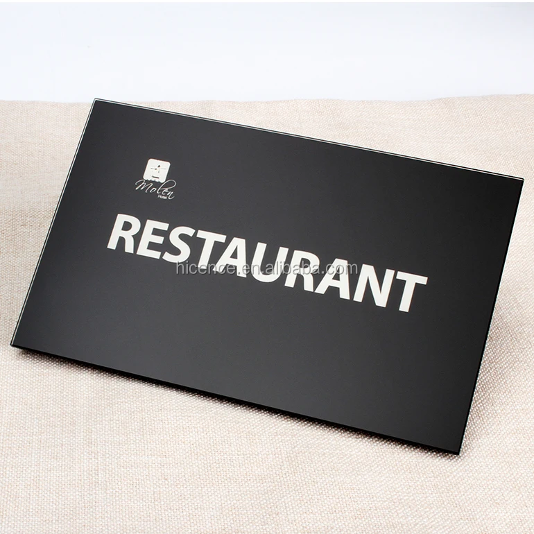 Customized Tempered Glass LED Door Signs