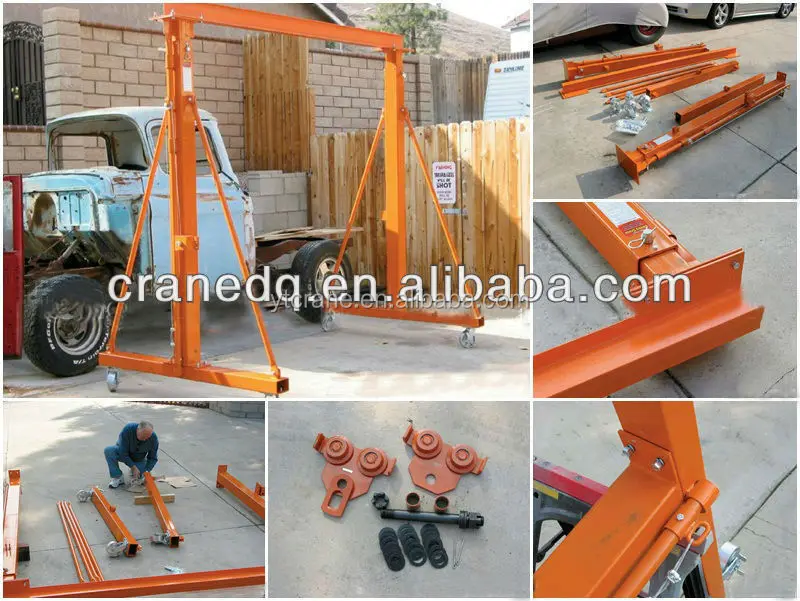 Well controlled gantry crane 1.5ton with trade assurance
