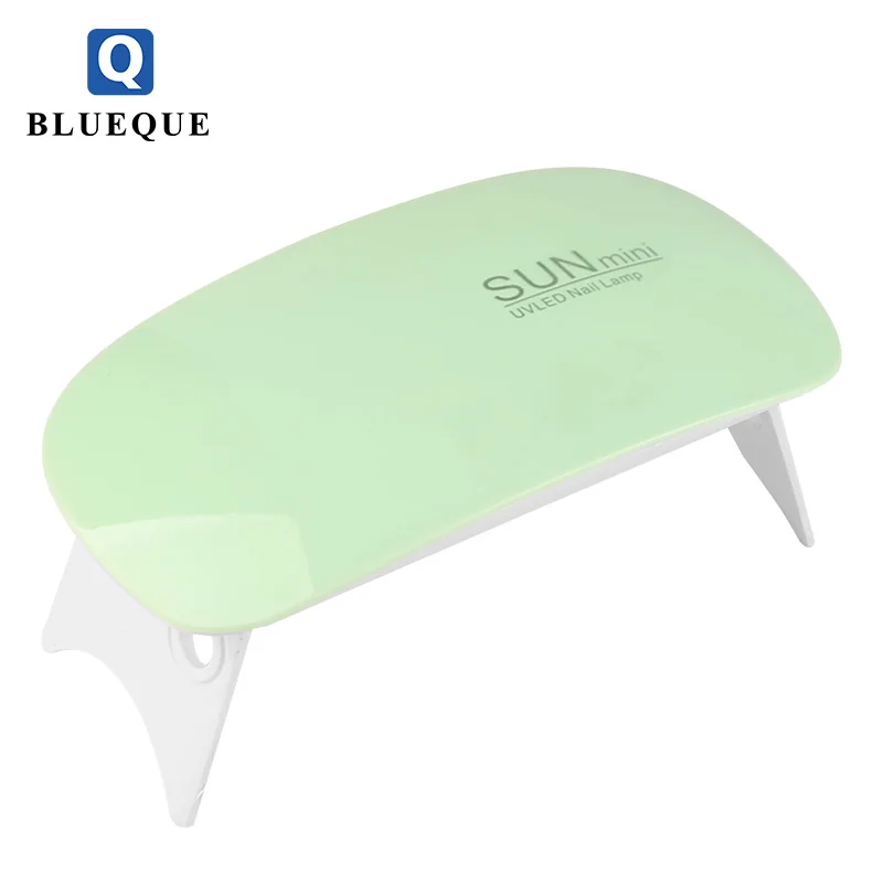 6 Вт белый маникюрная Сушилка для ногтей УФ светодиодная лампа Портативный Micro USB кабель домашнего использования лак УФ-гель сушилка 3 светодиода лечения инструменты