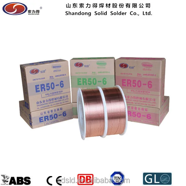 CE DB TUV AWS A5.18 ER70S-6 Mig Wire/welding Wire