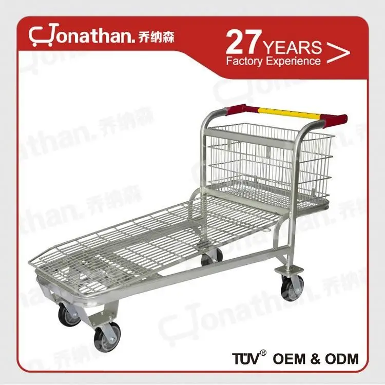 SXE-4 прочного металлического материала низкая цена складские тележки