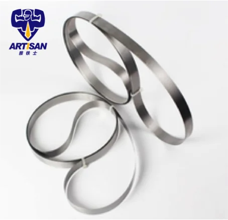 
High Efficient Cutting Corrugated Band Saw Blade No Teeth For Tissue Butcher Paper Scraper Blades 