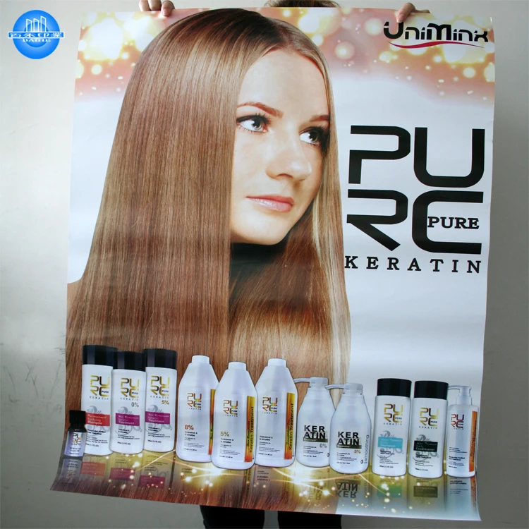 Quality high custom A2 A3 A4 A5 beauty products poster printing