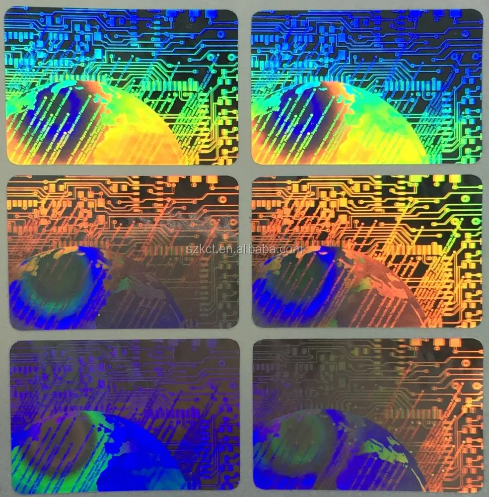 
Most popular pass hologram sticker 