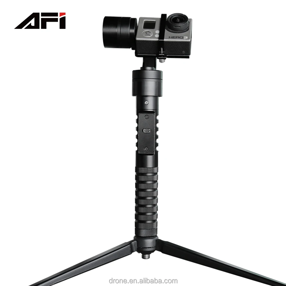 AFI 3-Axis Handheld camera Gimbal Stabilizer for go pro he-ro sport cameras film making/photography use