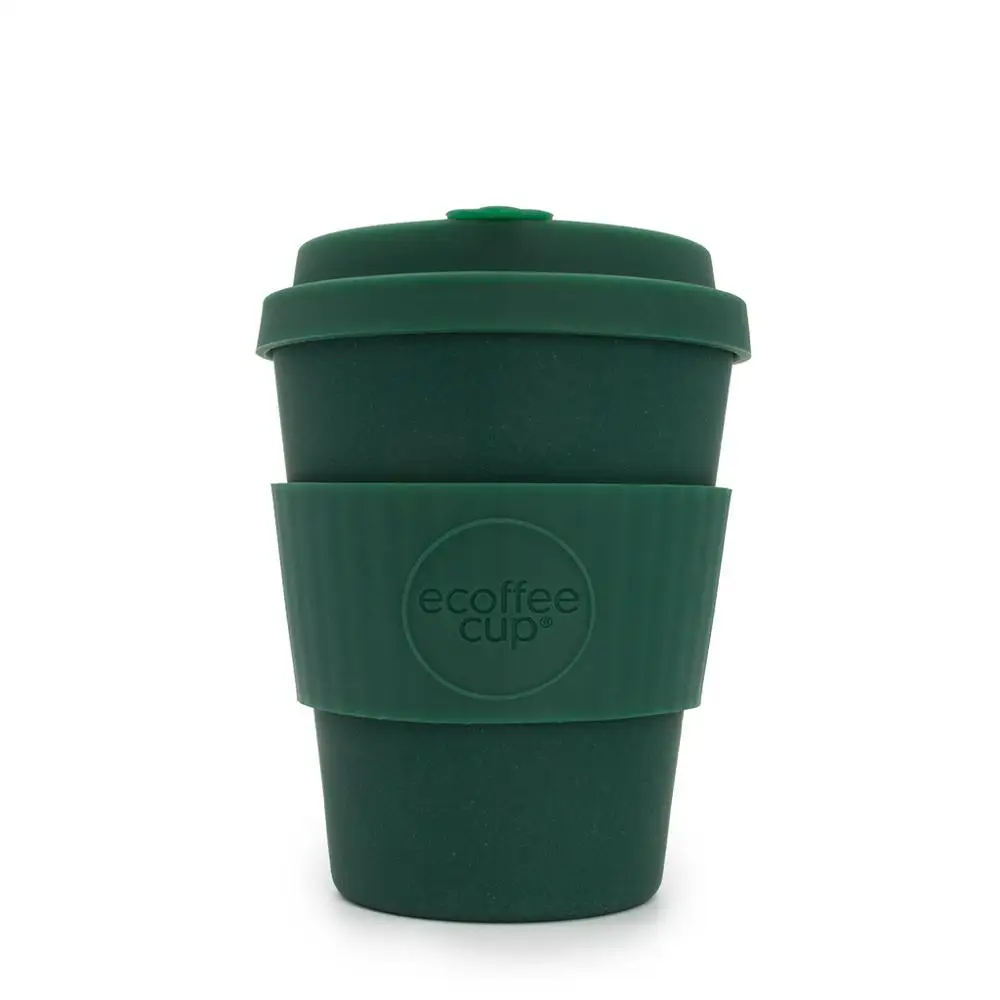 Amazon supplier reusable biodegradable bamboo fiber take away coffee mugs cups