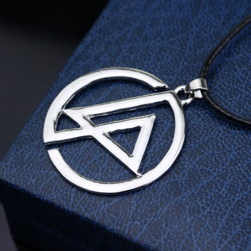 Fashion Necklace Linkin Park Necklace Band Group Logo Punk Silver Color Pendant Jewelry