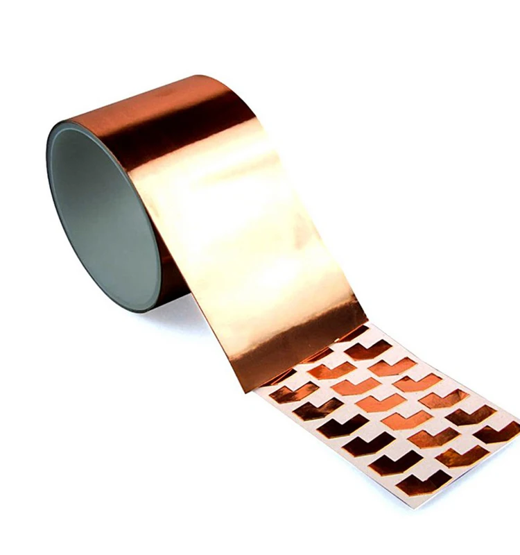 New Design High Quality Copper Tape Foil Adhesive Mask Tape Copper Foil Tape