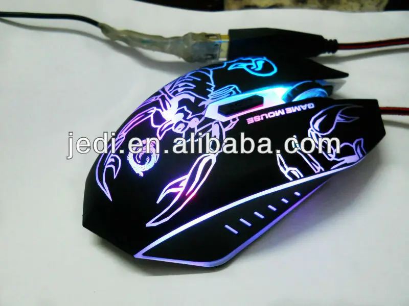 usb оптическая мышь с синей подсветкой