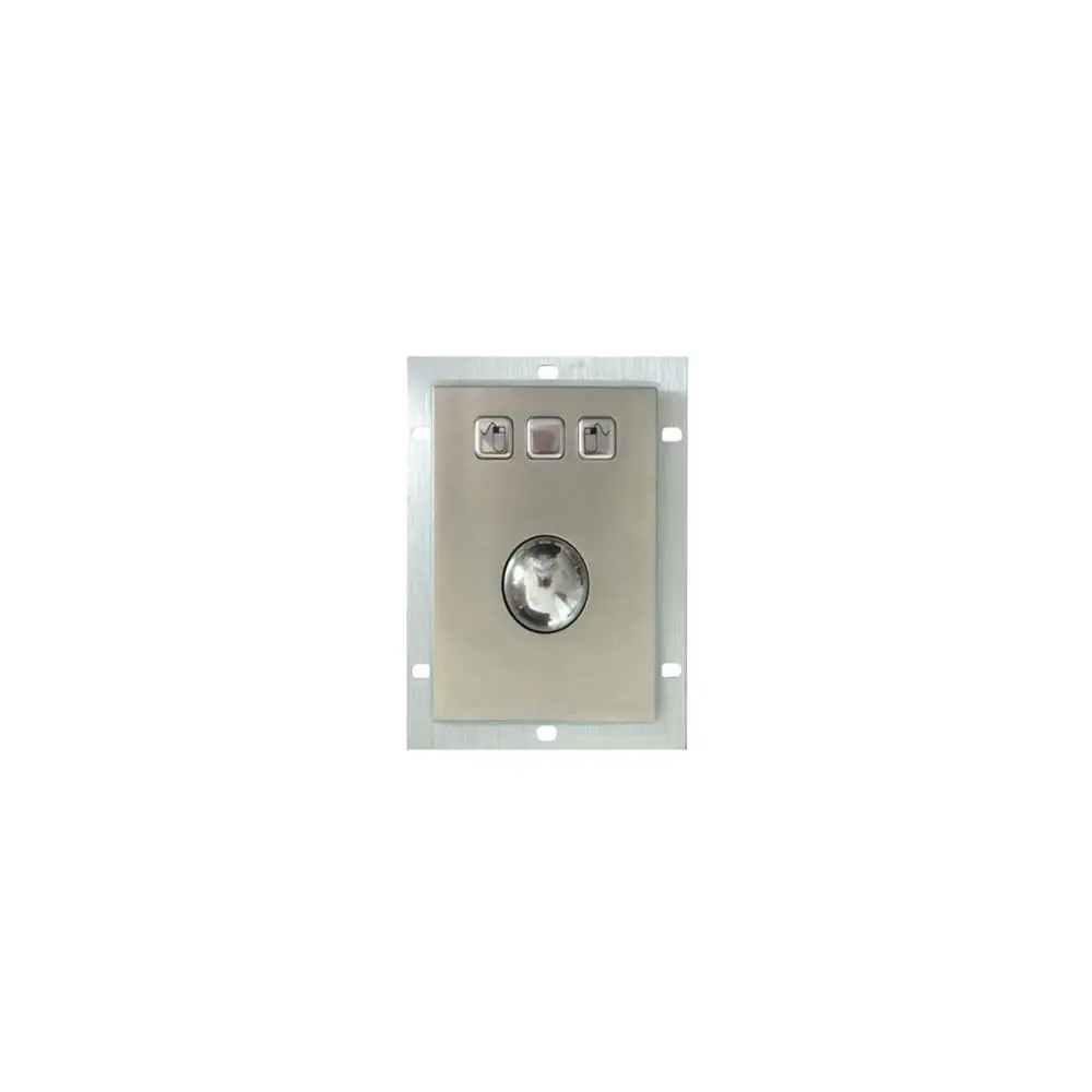 Waterproof Stainless Steel Metal Wired Trackball 38mm