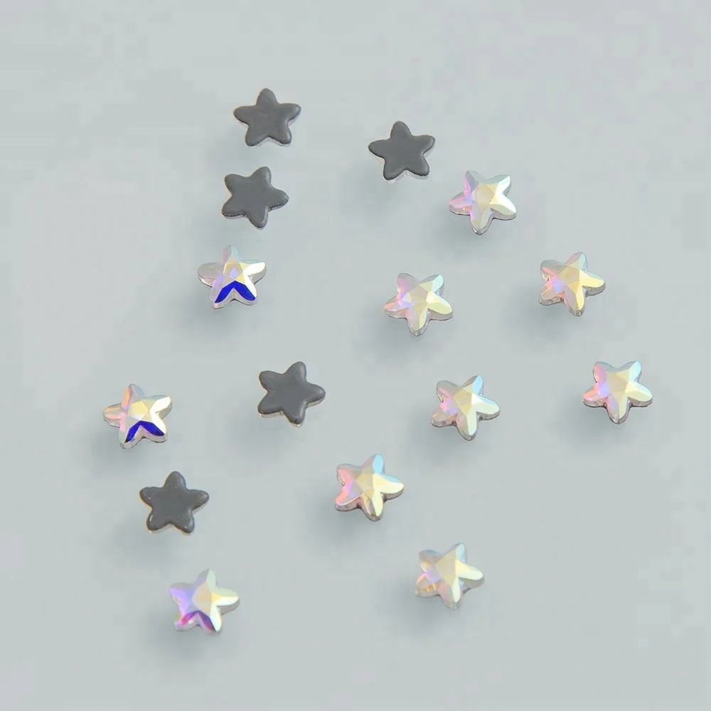 crystal hotfix star rhinestone strass stones in loose gemstone
