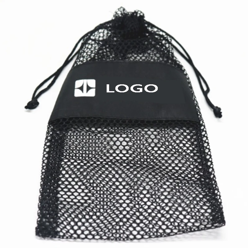 Laundry Fruit Reusable Leno Polyester Drawstring Jute Sport Vegetable Mesh Bag