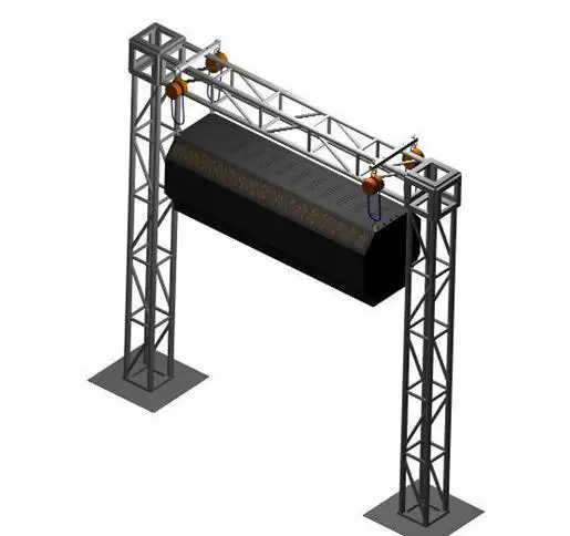 2022 new Waterfall fog screen downward spray 3m fog screen