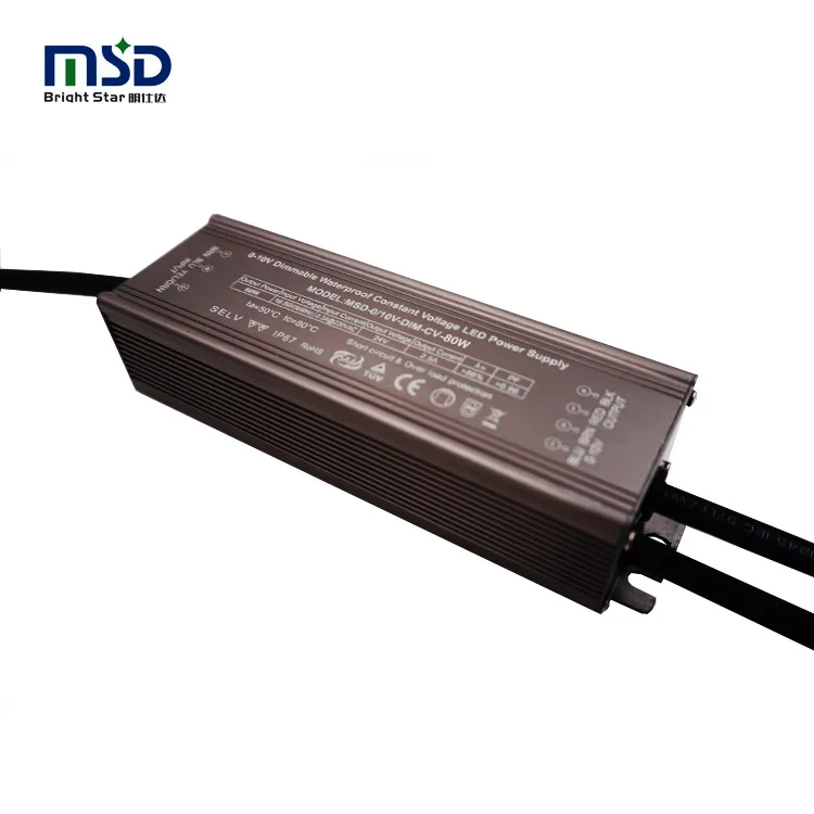 waterproof 200w 0-10v constant current dimmable led driver power supply
