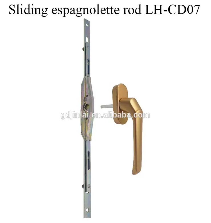 Transmission Bar 600mm-1400mm upvc sliding  window and door Espagnolette Rod