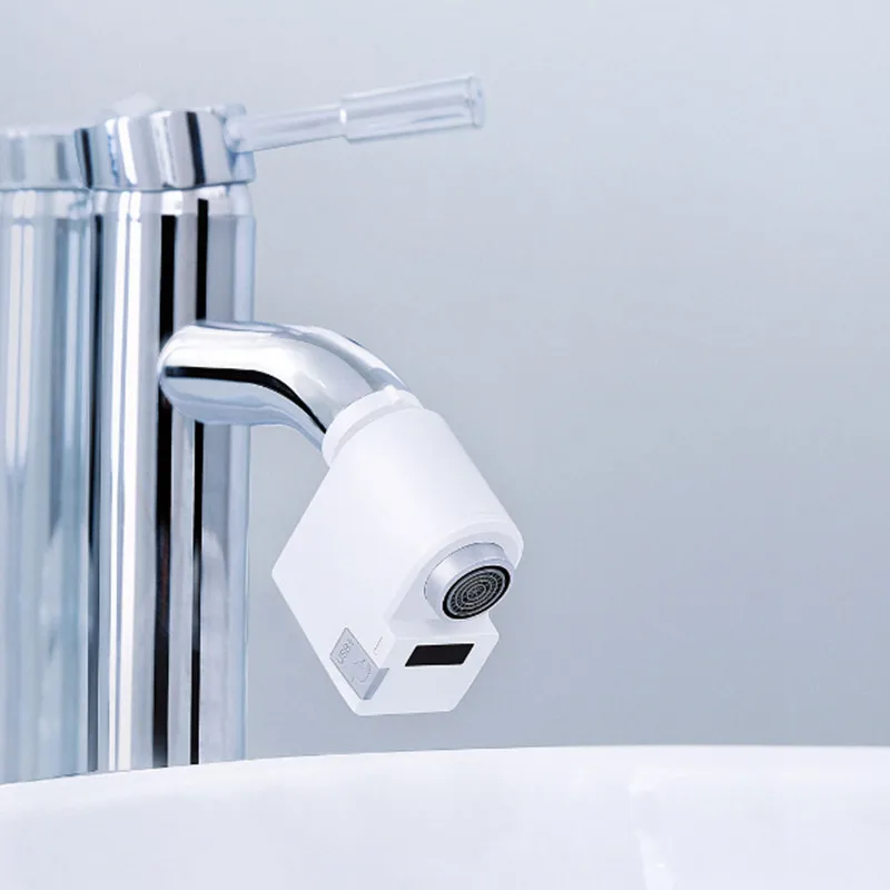 Original Xiaomi Smart Sensor Faucet Infrared Sensor Automatic Water Saver Tap Anti-overflow Kitchen Bathroom Inductive