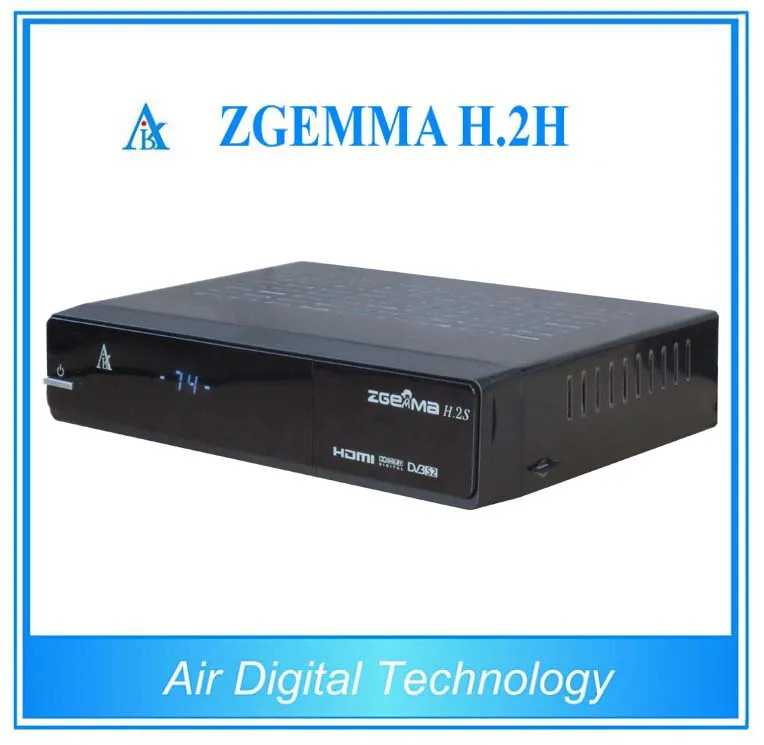 new version image OpenPLI ZGEMMA H.2H Combo Satellite Receiver HD DVB-S2 DVB-T2/C
