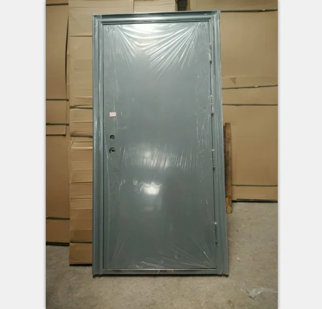 The Latest Popular Exterior Steel Security Door with Iron Grill Ventilation Door for Home