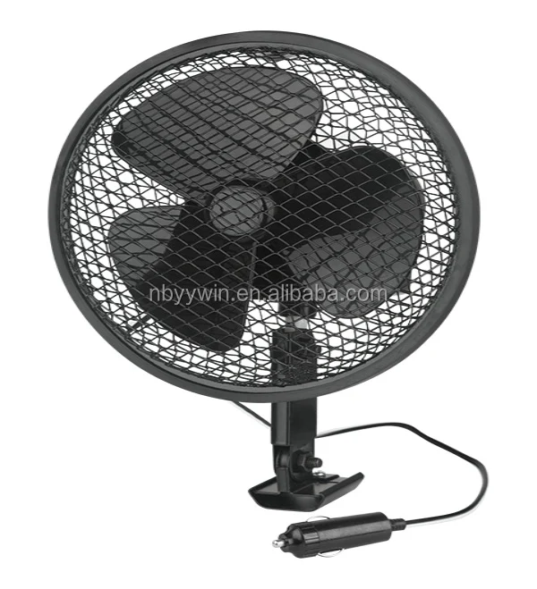  8inches dc 12 volt car fan portable summer