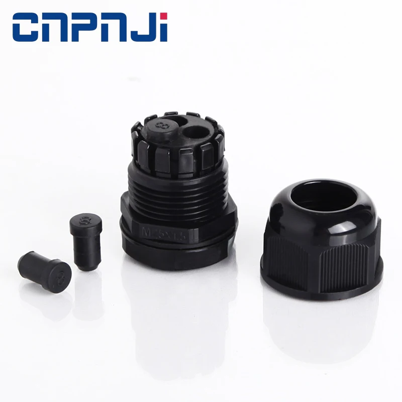 3 Holes Greaseproof EPDM  Rubber Seals Washer Multi-Wiring Insert m20 Cable Glands for Cable Protection System