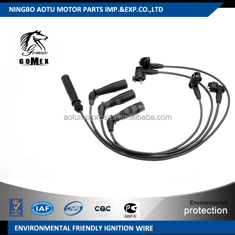 
High voltage silicone Ignition wire set, ignition cable kit, spark plug wire 90919-22329 for TOYOTA COROLLA 