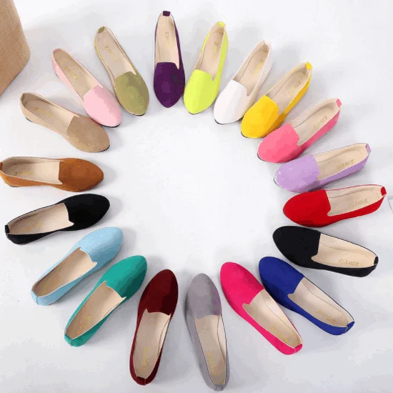 Женские повседневные туфли на плоской подошве, Женская удобная обувь на плоской подошве