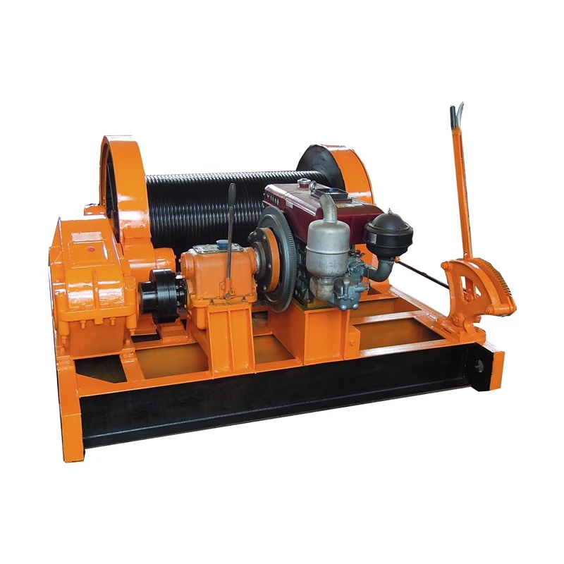 electric free fall winch for pile driver marine tugboat hand brake used on oil gas drilling platform offshore boring island