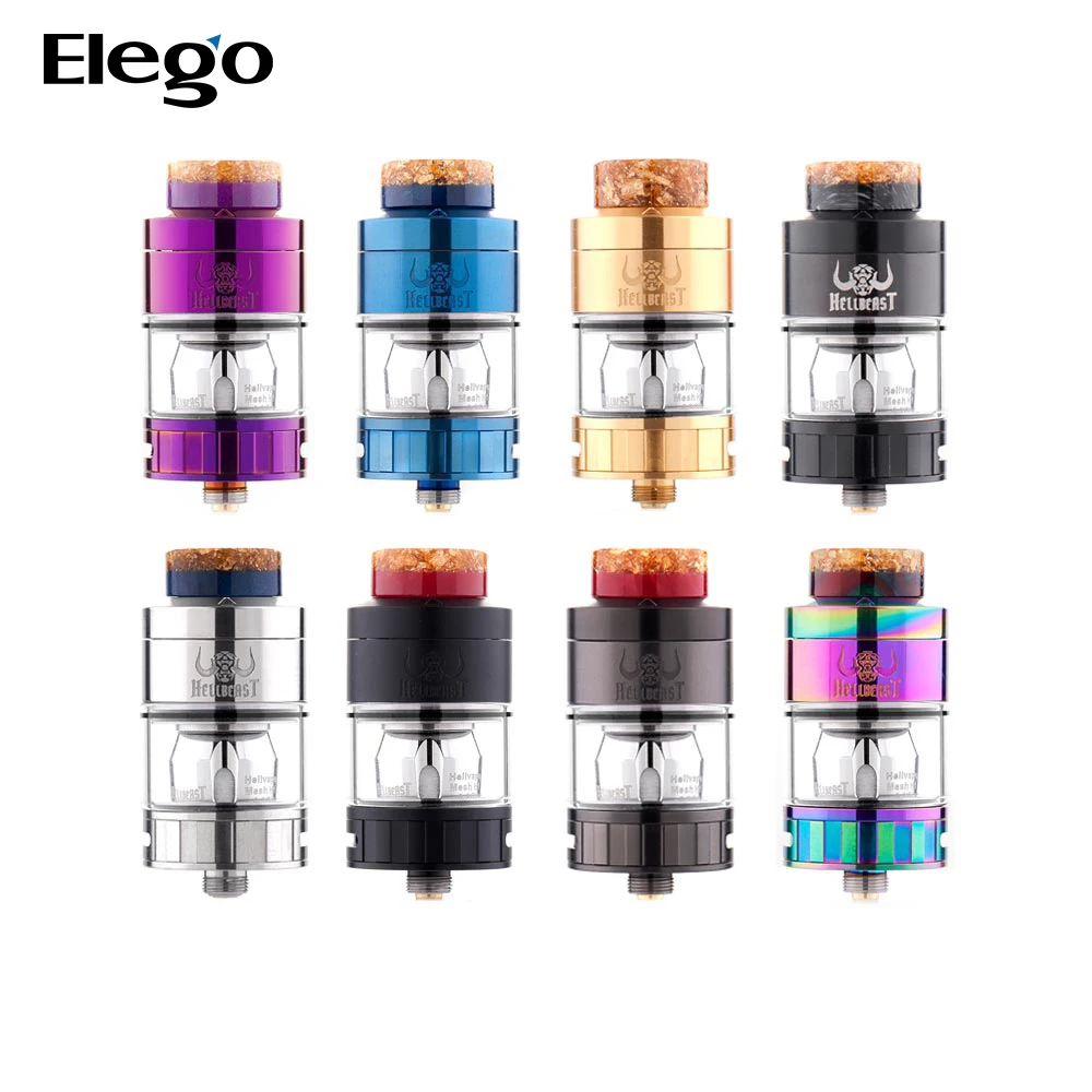 Легкая чистка и уход за лучший Vape самых лучших брендов, включая Аутентичные компонентов Hellvape hellbeast Гибридный бак