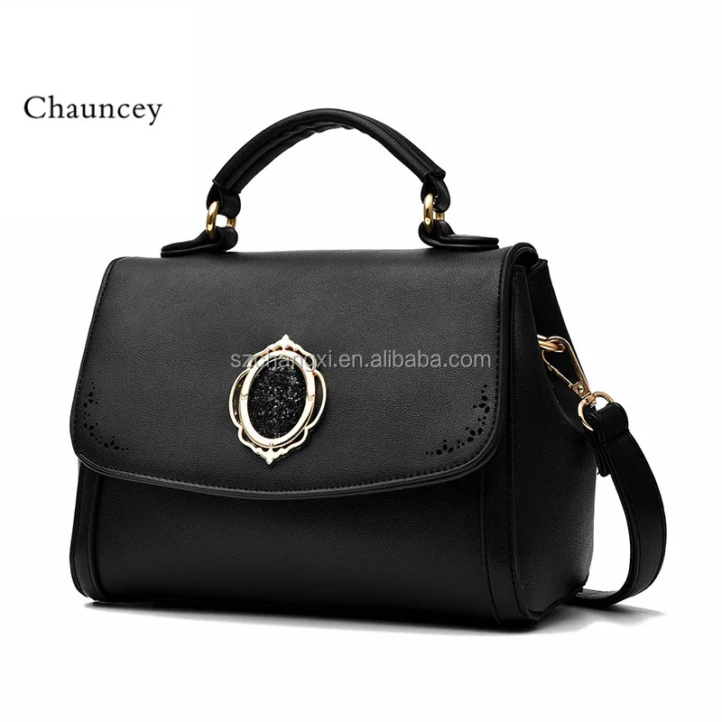 2016 hotsale women handbag designer pu bag china supplier bag