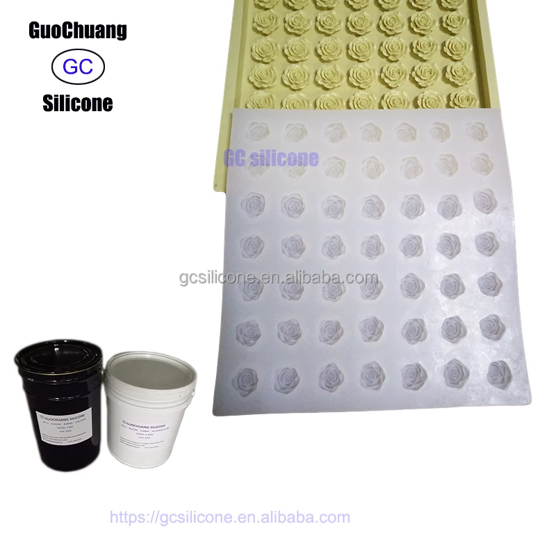 Силиконовый каучук rtv2 пищевого класса для 3D печати розовых