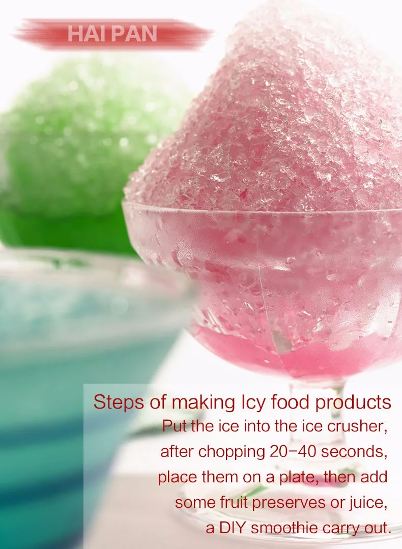 
Custom high quality New style professional beauty Multifunctional Electric Kitchen ice crusher/ice shaver/ice breaker 