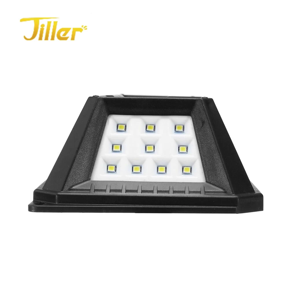 new product 1000 lumen 136 LED solar LED outdoor pir motion sensor wall light for garden