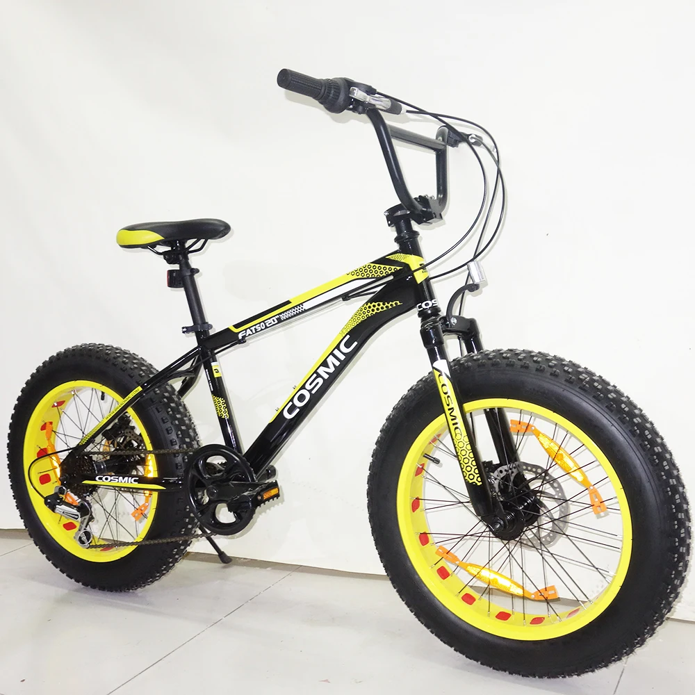 Hot sale customized steel 7 speed 20 inch 4.0 tire beach cruiser bike
