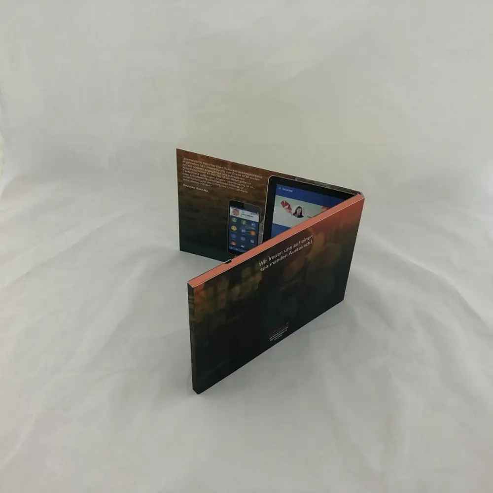 
video greeting card brochure 