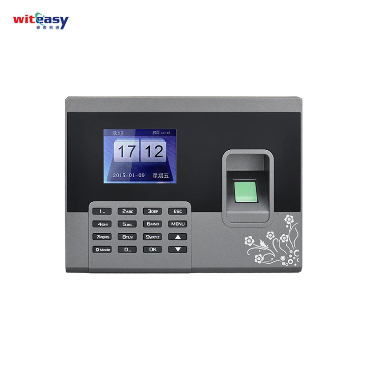
2020 Advanced Biometric Fingerprint Scanner Biometric Time In Time Out Finger Print Attendance Machine 