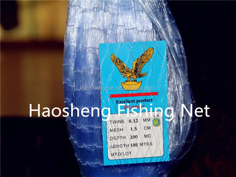 50MD,75MD,100MD good quality fishing nylon net