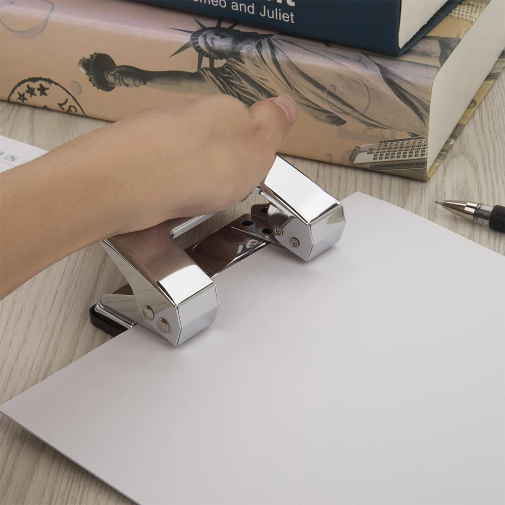 School s hole punch rectangle puncher one logo