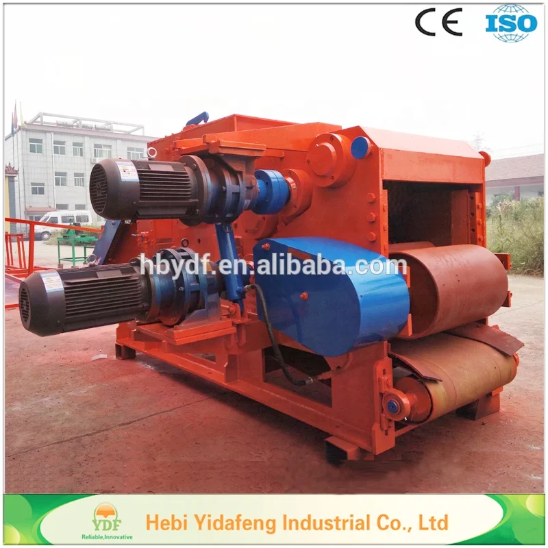 
drum wood chipper YF318E+ with 12-18MT/H capacity 