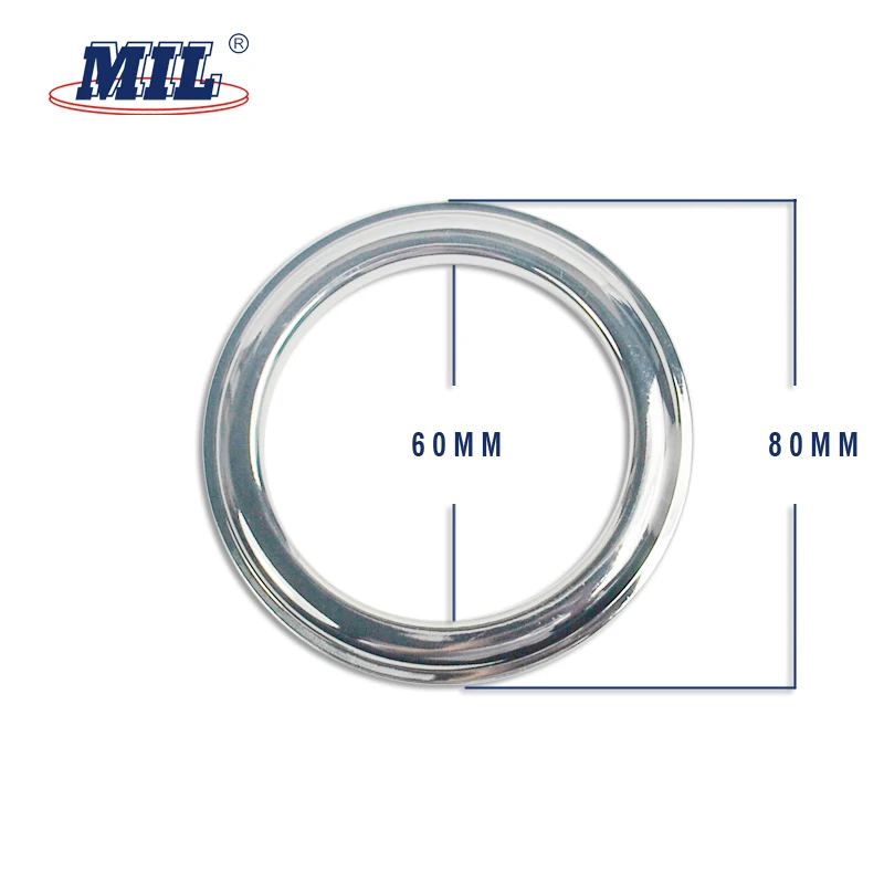 Оптовая продажа, большие моющиеся латунные люверсы 60 мм под заказ